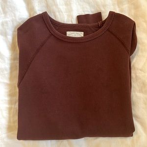 XS Vintage Sitka Ecologist Burgandy Wine Lounge Top